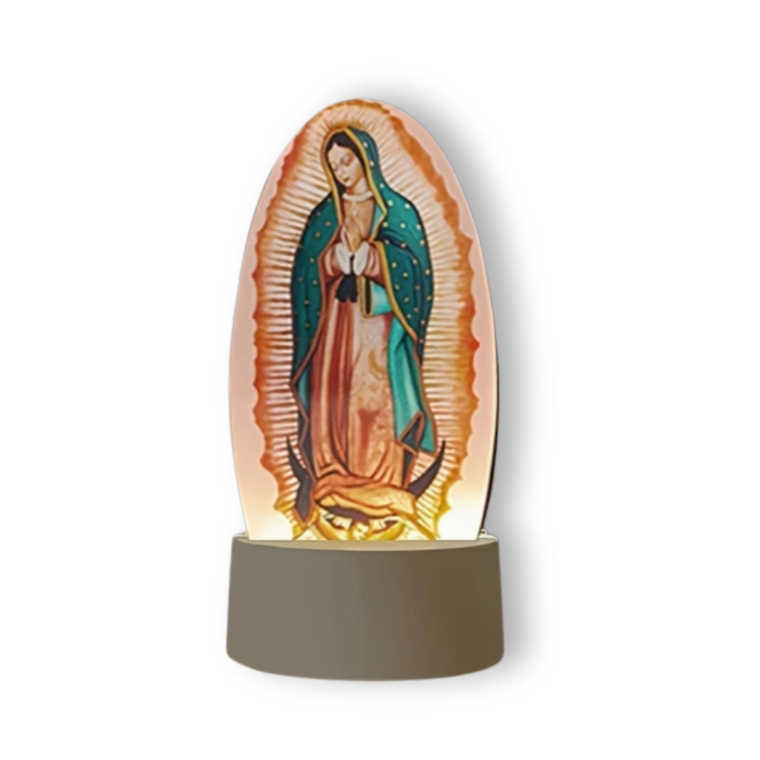 Lámpara de tocador de la Guadalupana